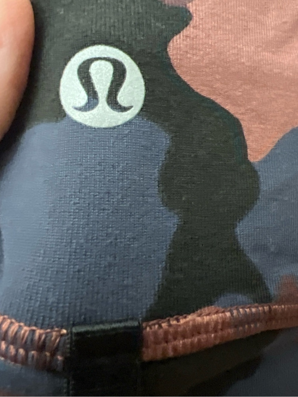 LULULEMON CAMO DEFINE Jacket sz 12 HERITAGE 365/Incognito SMOKY RED NIGHT SEA - Picture 8 of 11